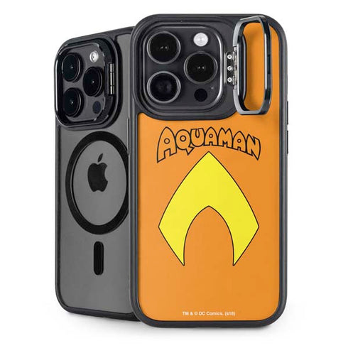 DC Comics Aquaman Classic Logo iPhone 15 Pro Kickstand Case
